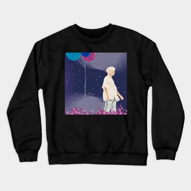 B.I Hanbin Cosmos K-POP Korea Solo T-Shirt Crewneck Sweatshirt by nanaminhae